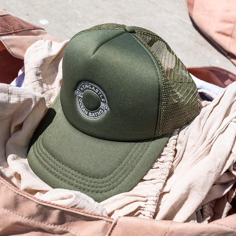 Green Trucker Cap